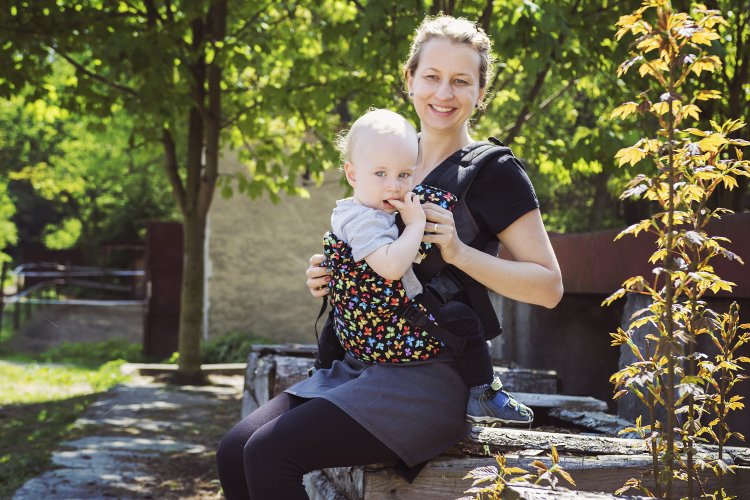 KiBi EVO Butterfly - typ výplně bederního pásu: měkká výplň