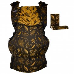 MAXI Autumn Dark - set carrier, drool pads, pouch