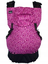 IN Jamu Violet - sada carrier, drool pads, pouch
