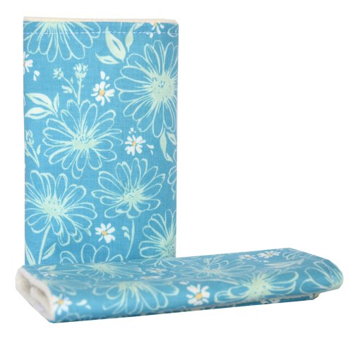 Teething drool pads Daisy Blue