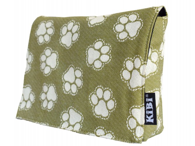 SIMPLE Olive Paws inverse - set carrier, drool pads, pouch
