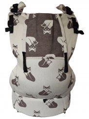 SIMPLE Foxes - set carrier, drool pads, pouch
