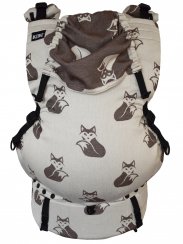 IN Foxes - sada carrier, drool pads, pouch