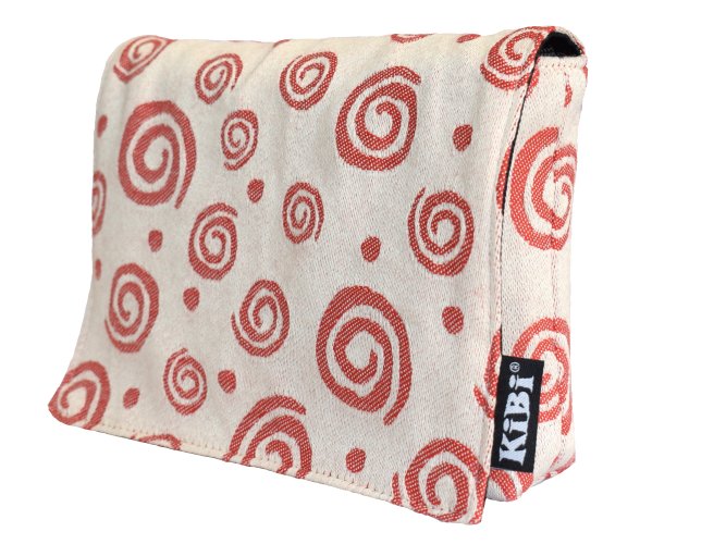Pouch Red Spirals