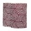 Teething drool pads Burgundy Illusion inverse