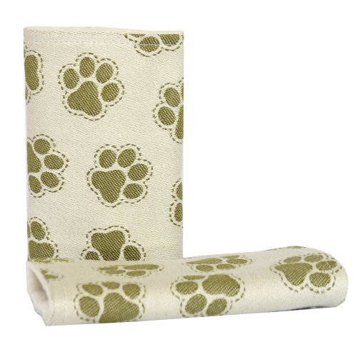 IN Olive Paws - sada carrier, drool pads, pouch - waist belt type: soft waist belt filling