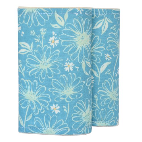 Teething drool pads Daisy Blue