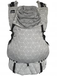 IN Grey Illusion - sada carrier, drool pads, pouch