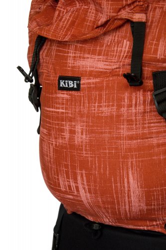 KiBi EVO Marble Terracotta - waist belt type: soft waist belt filling
