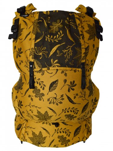 SIMPLE Autumn Gold - set carrier, drool pads, pouch
