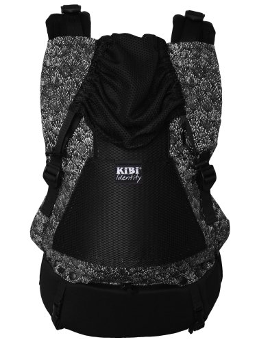 KiBi EVO Skica black AIR - typ výplně bederního pásu: pevná výplň