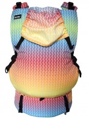 IN Rainbow - sada carrier, drool pads, pouch