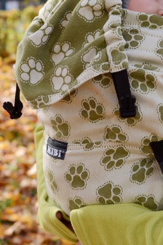 EVO 2 Olive Paws - typ výplně bederního pásu: měkká výplň