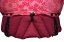 IN Pompa/burgundy - waist belt type: firm waist belt filling