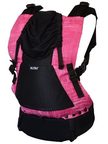 KiBi EVO Marble pink AIR - waist belt type: firm waist belt filling