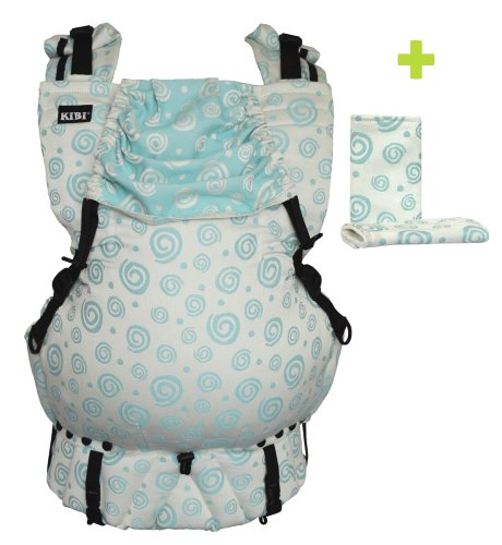 IN Turquoise Spirals - waist belt type: firm waist belt filling