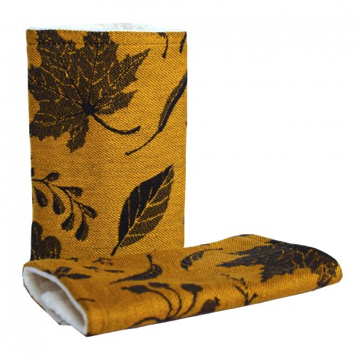 SIMPLE Autumn Gold - set carrier, drool pads, pouch