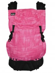 IN Marble Pink - sada carrier, drool pads, pouch