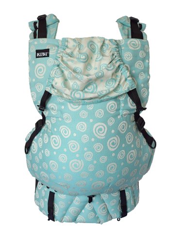 IN Turquoise Spirals inverse - H (pevný bederní pás)