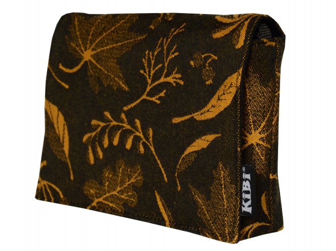 SIMPLE Autumn Dark - set carrier, drool pads, pouch