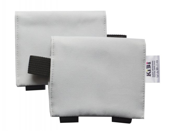 Chrániče bederního pásu - různé barvy - Barva: Stříbrná/Silver, velikost chráničů: 1 (pro starší modely KiBi, EVO, EVO 2, IN)