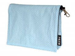 Pouch Blue with dots